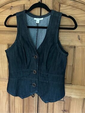 DRESS BARN Denim Vest